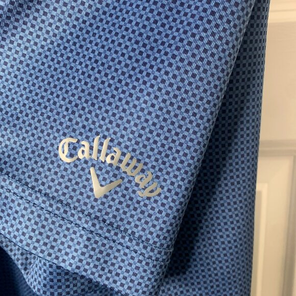 Callaway Men’s Blue Golf Polo Shirt – XL, Lightweight Performance - Picture 5 of 14